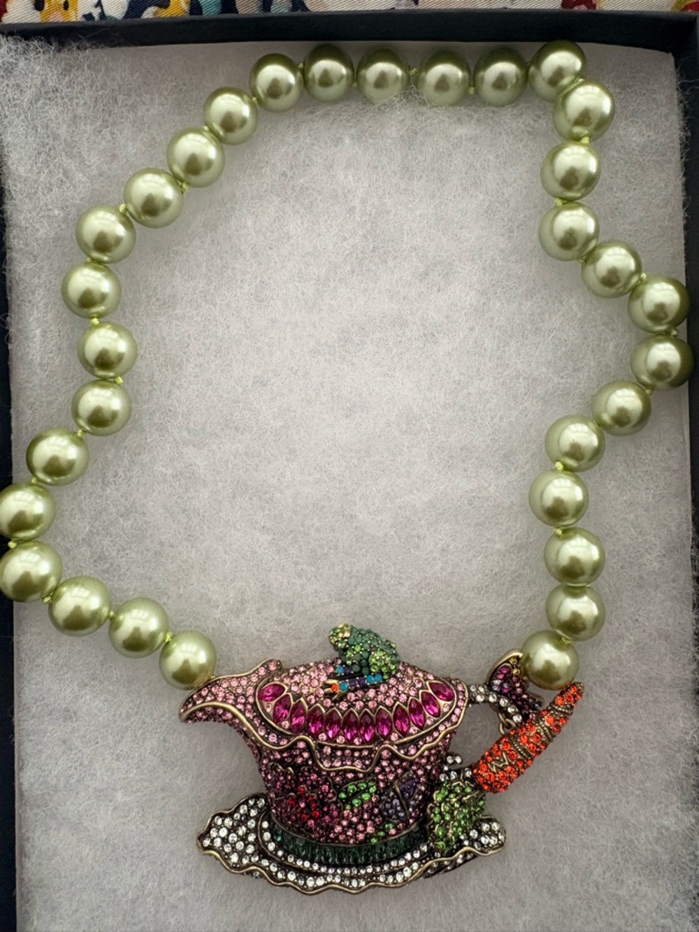 Heidi Daus Time for Tea necklace